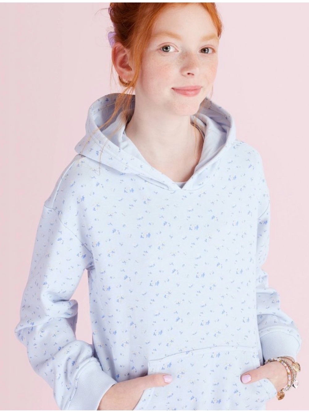 Love Shack Fancy x Target Girls’ Hooded Sweatshirt